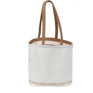 Louis Vuitton Fondation Canvas Bag White